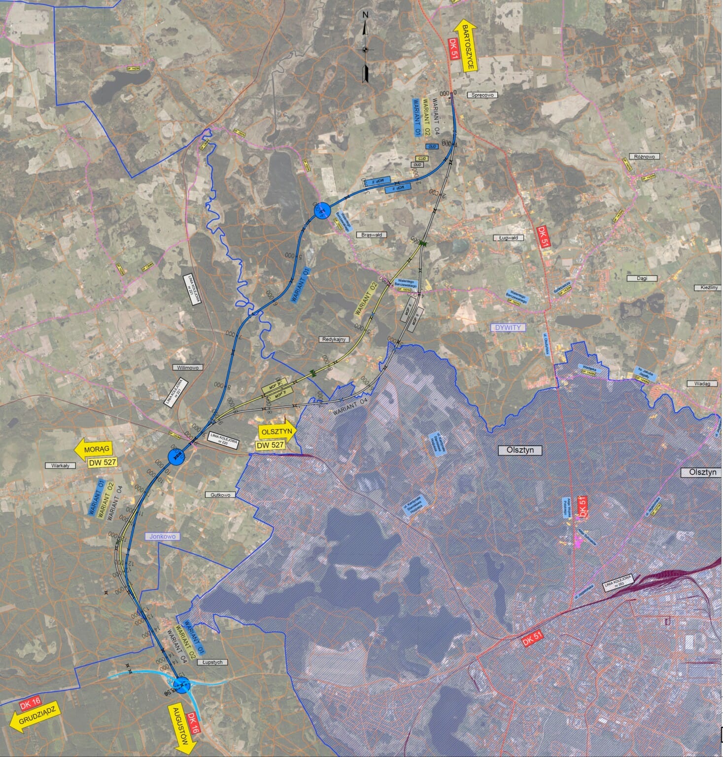 Północna obwodnica Olsztyna. Jak będzie przebiegać?