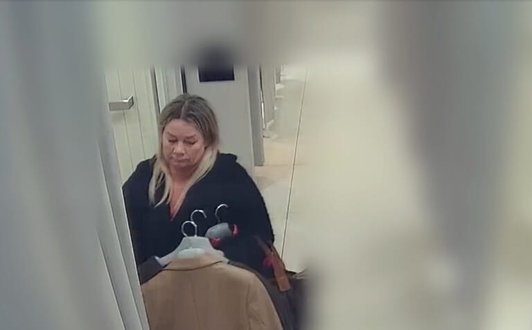 Nie zapłaciła za odzież – czy rozpoznajesz kobietę mogącą mieć związek z kradzieżą?
