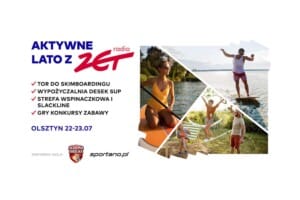 "Aktywne lato z Radiem ZET" nad jeziorem Ukiel