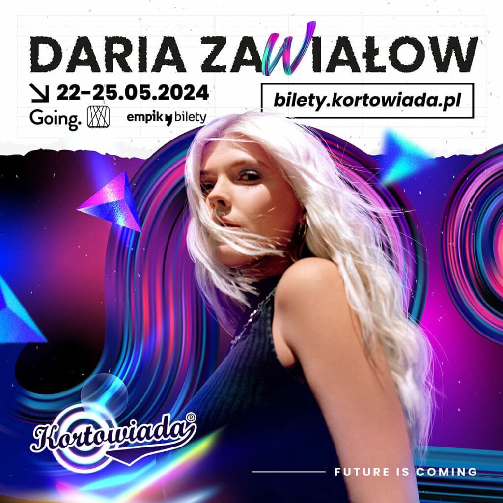 Daria Zawiałow zaśpiewa podczas Kortowiady 2024