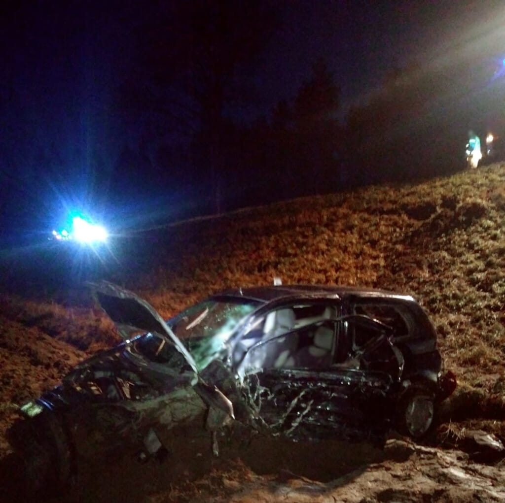 Tragiczny wypadek na DK 57 w pobliżu m. Labuszewo gm. Biskupiec