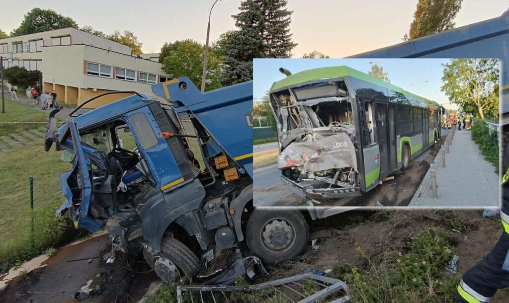 26 osób poszkodowanych po wczorajszym wypadku na ul. Bałtyckiej [Wideo]