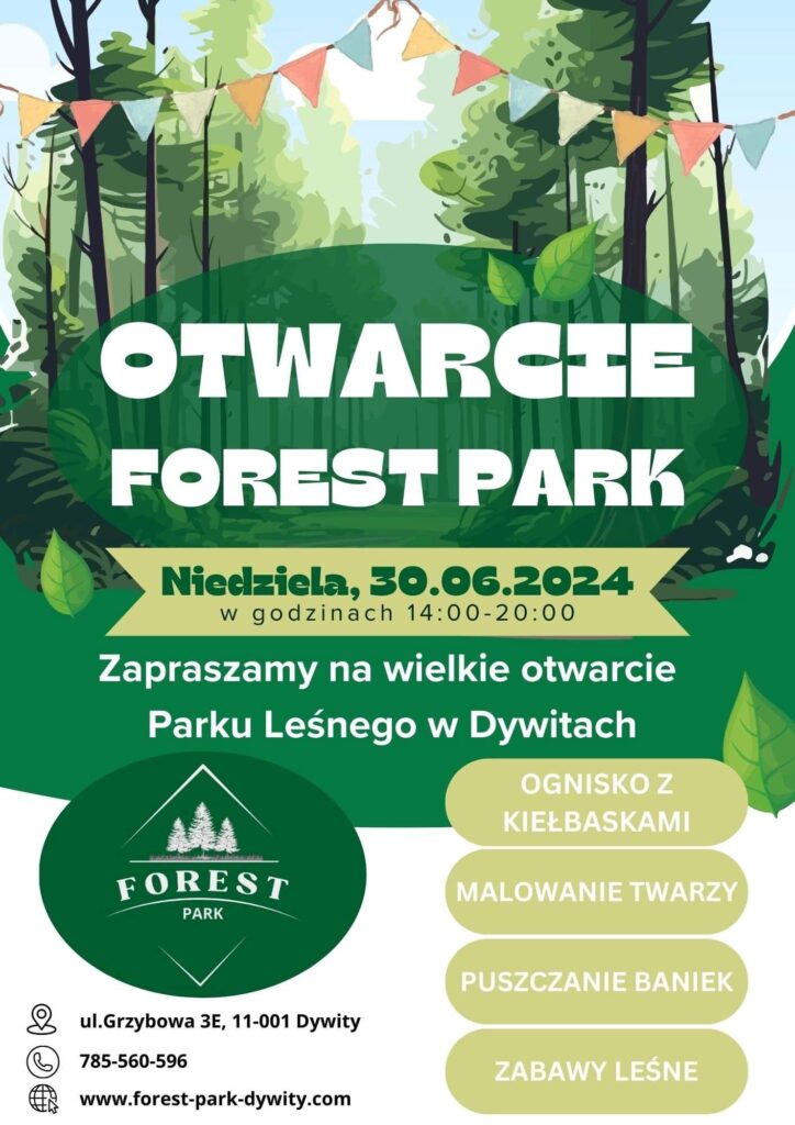 Otwarcie Forest Parku w Dywitach