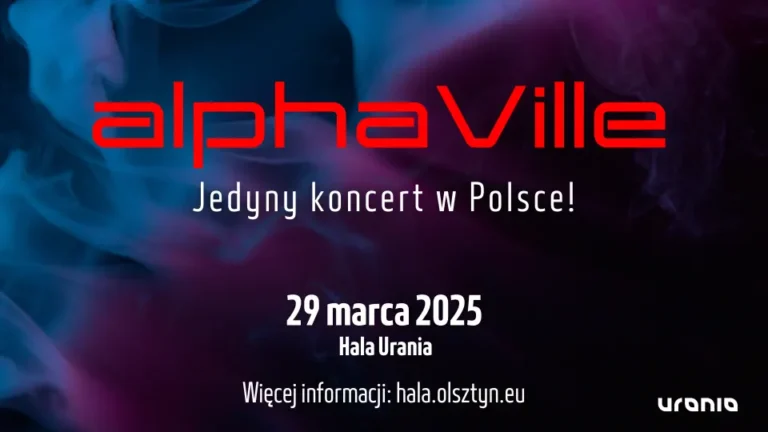 Legendarny zespół Alphaville wystąpi w Hali Urania