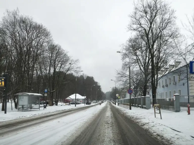 Trudne warunki drogowe na terenie województwa warmińsko-mazurskiego