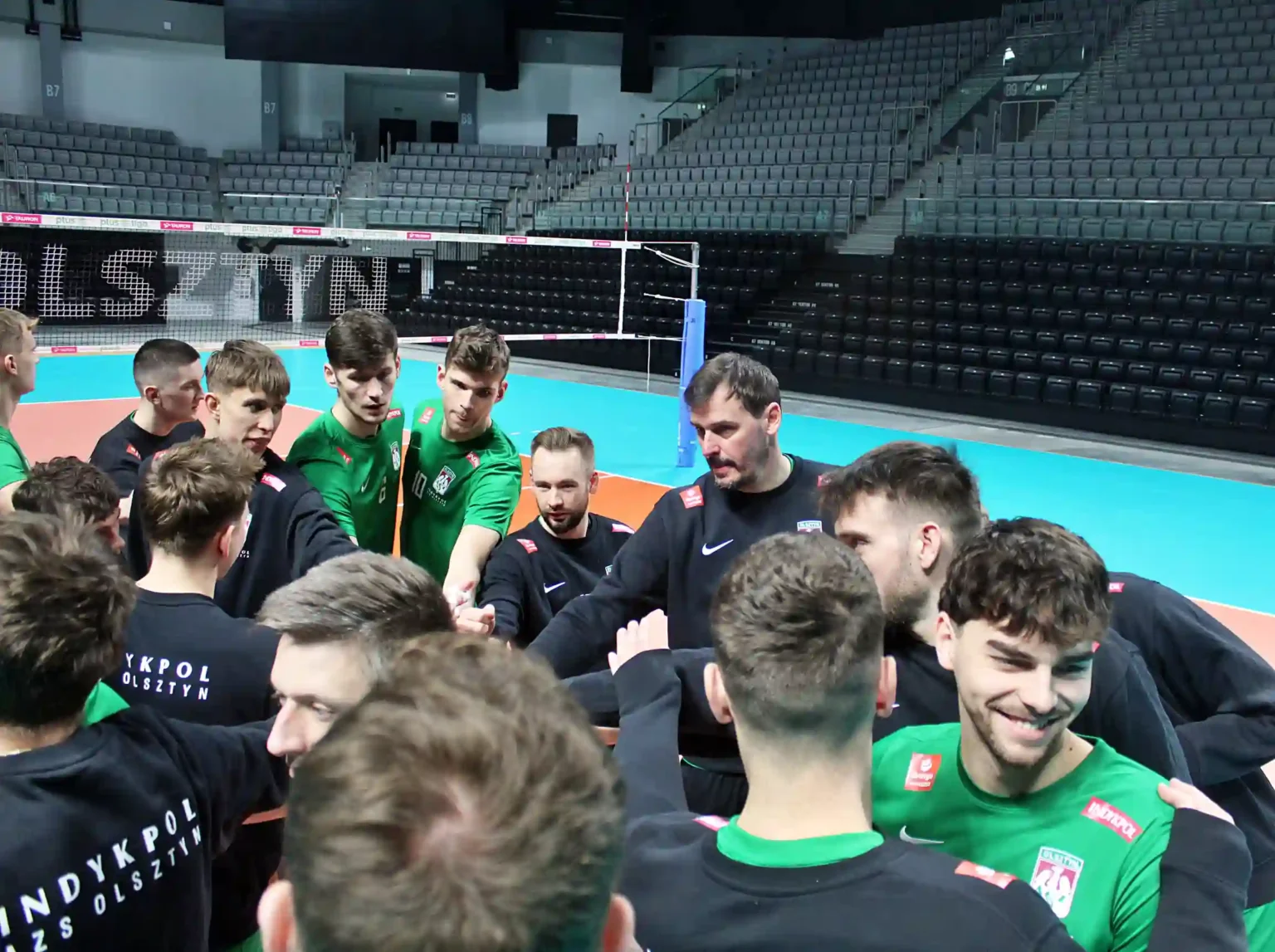 Daniel Pliński po pierwszym treningu w Indykpolu AZS Olsztyn