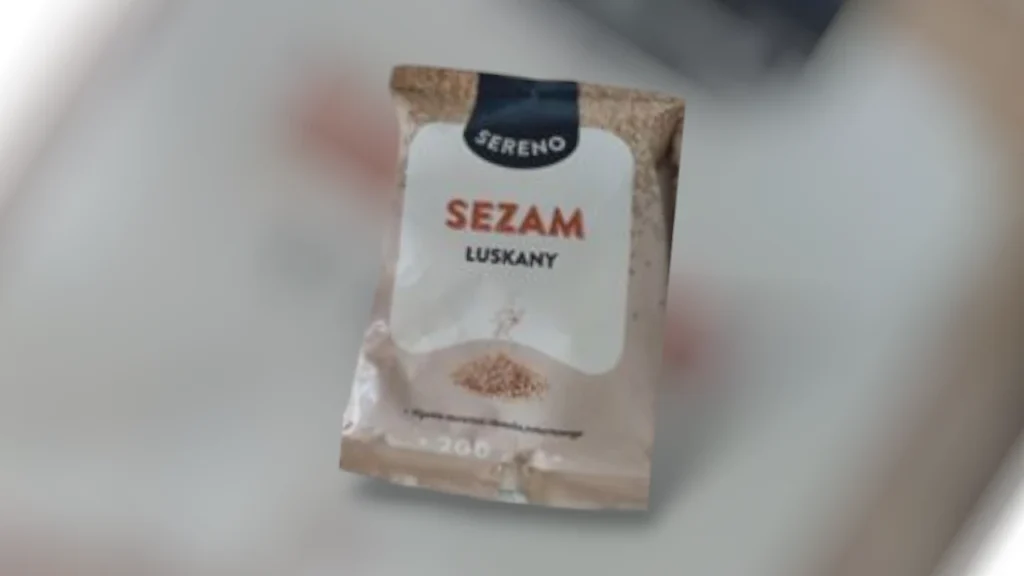 GIS: Salmonella wykryta w sezamie łuskanym SERENO GIS: Salmonella wykryta w sezamie łuskanym SERENO