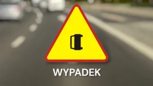 Tragiczny wypadek pod Stawigudą. Nie żyje kierowca motoroweru