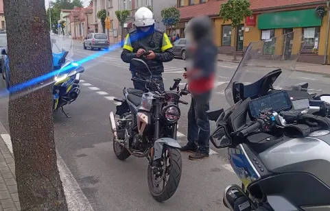 Akcja „Jednoślad” na Warmii i Mazurach. Policja sprawdzała użytkowników jednośladów