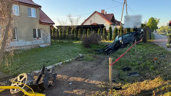 Wypadek pod wpływem alkoholu. 31-latek odpowie za śmierć pieszego