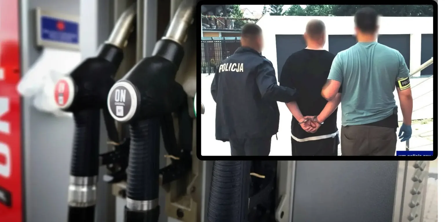 Tankował, nie płacił i znikał. Seryjny złodziej paliwa wpadł dzięki czujności policjantów