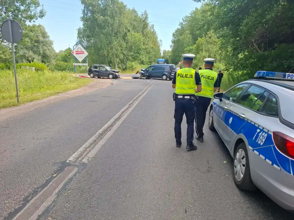Poważny wypadek na Zientary-Malewskiej w Olsztynie. Utrudnienia potrwają kilka godzin