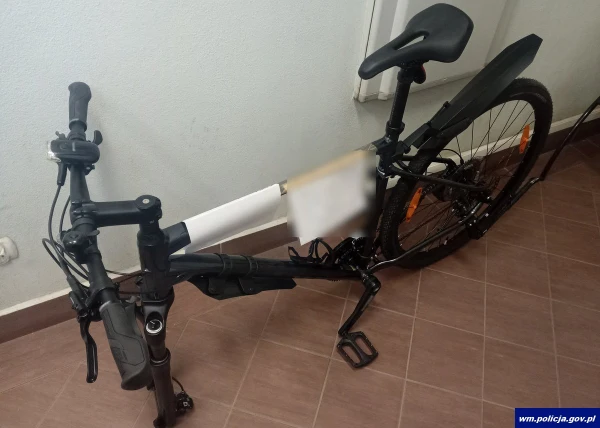 Ukradł rower i zawiózł go...taksówką