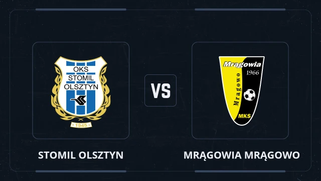 Minimalne zwycięstwo Stomilu Olsztyn nad Mrągowią