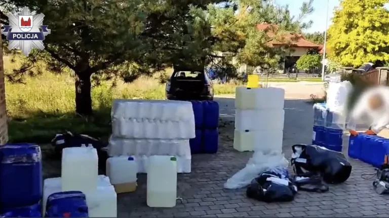 29-latek zatrzymany za narkotyki i składowanie niebezpiecznych chemikaliów [WIDEO]
