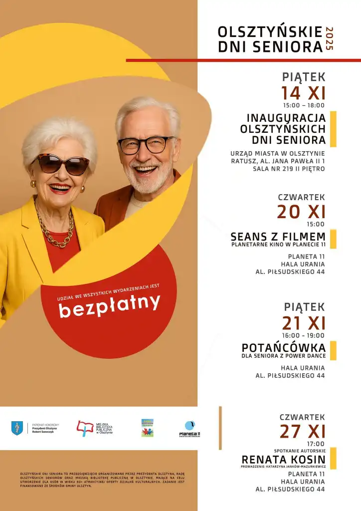 Olsztyńskie Dni Seniora 2025. Święto energii, pasji i wspólnego czasu