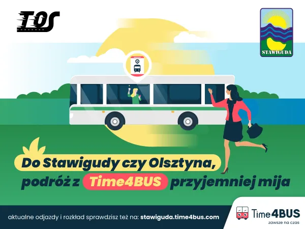 Autobusy linii S6 w nowej aplikacji mobilnej Time4BUS