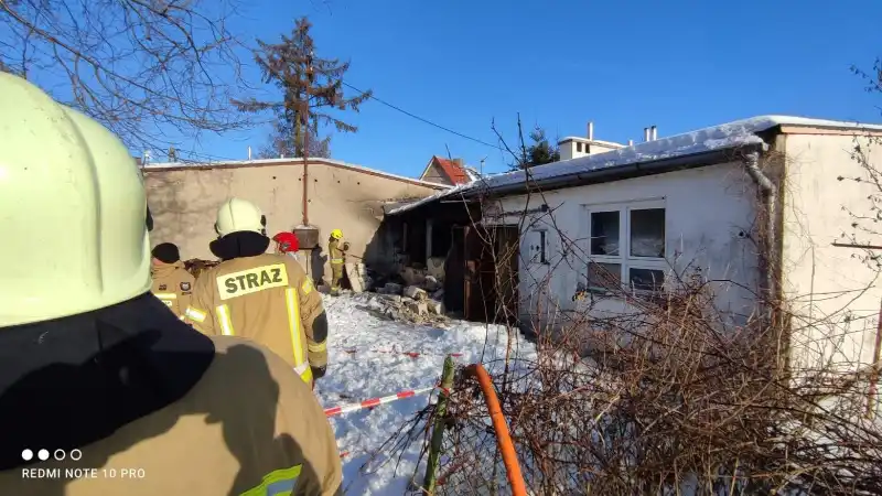 Tragiczny wybuch gazu w Ornecie. Nie żyje 45-letni mężczyzna