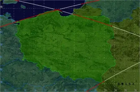 Chińska rakieta ZQ-3 nad Polską. Dwa regiony Polski na trasie przelotu Chińska rakieta ZQ-3 nad Polską. Dwa regiony Polski na trasie przelotu