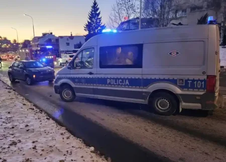 Tragiczny wypadek na ul. Wilczyńskiego. Nie żyje 62-letni pieszy potrącenie pieszego Olsztyn, Wilczyńskiego