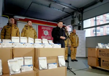 140 tysięcy czujek trafi do polskich domów