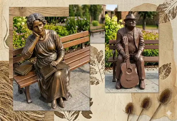 Olsztyn zyska nowe ławeczki literacko-muzyczne. Kopernik nie będzie już sam!