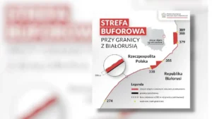 Strefa buforowa na granicy z Białorusią przedłużona. MSWiA wydało nowe rozporządzenie Strefa buforowa na granicy z Białorusią przedłużona. MSWiA wydało nowe rozporządzenie