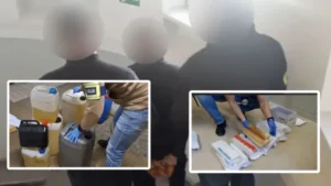 Pracownik z "bogatą" listą przewinień. Okradł szefa, wpadł z kontrabandą i narkotykami [WIDEO]