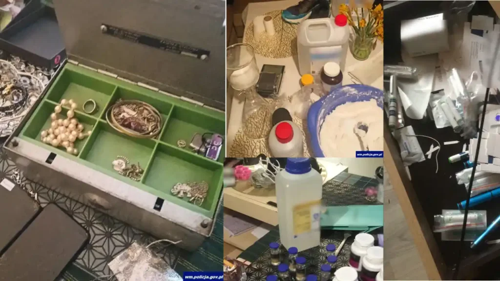 Sejf to był tylko początek. Kulisy rozbicia szajki włamywaczy i odkrycia nielegalnej fabryki leków