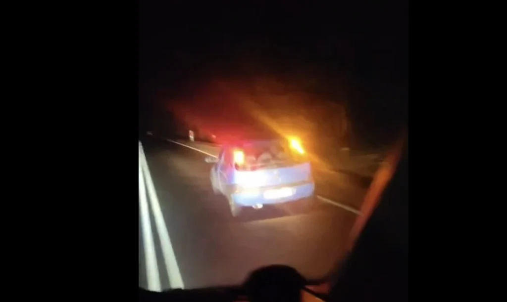 pościg szczytno kierowca