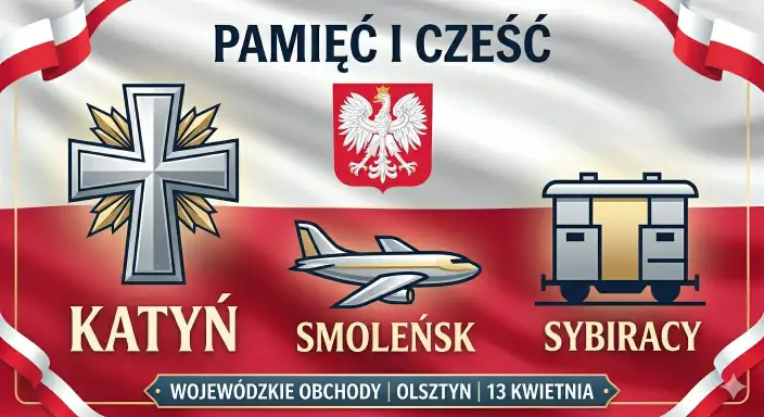 W hołdzie ofiarom historii. 13 kwietnia Olsztyn uczci pamięć poległych W hołdzie ofiarom historii. 13 kwietnia Olsztyn uczci pamięć poległych