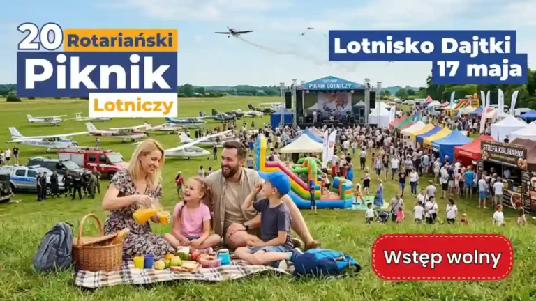 20 Rotariański Piknik Lotniczy Olsztyn Dajtki