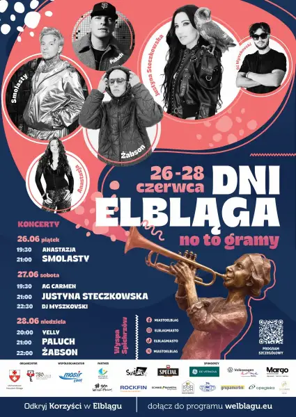 Wielkie gwiazdy polskiej sceny w Elblągu. Smolasty, Steczkowska i Paluch wystąpią już w ten weekend!