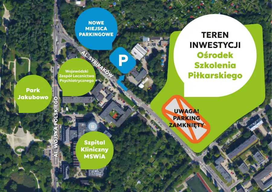 Olsztyn: Darmowy parking dla odwiedzających Szpital MSWiA