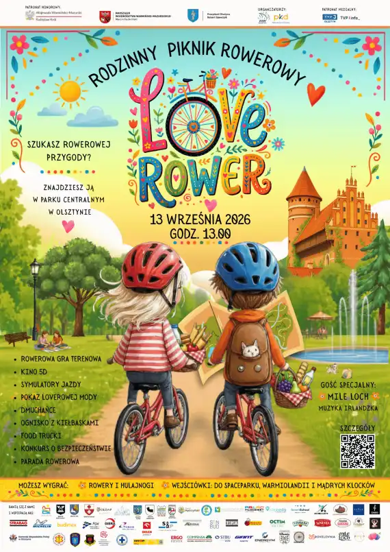 Love Rower. Święto cyklistów i rodzin w Parku Centralnym
